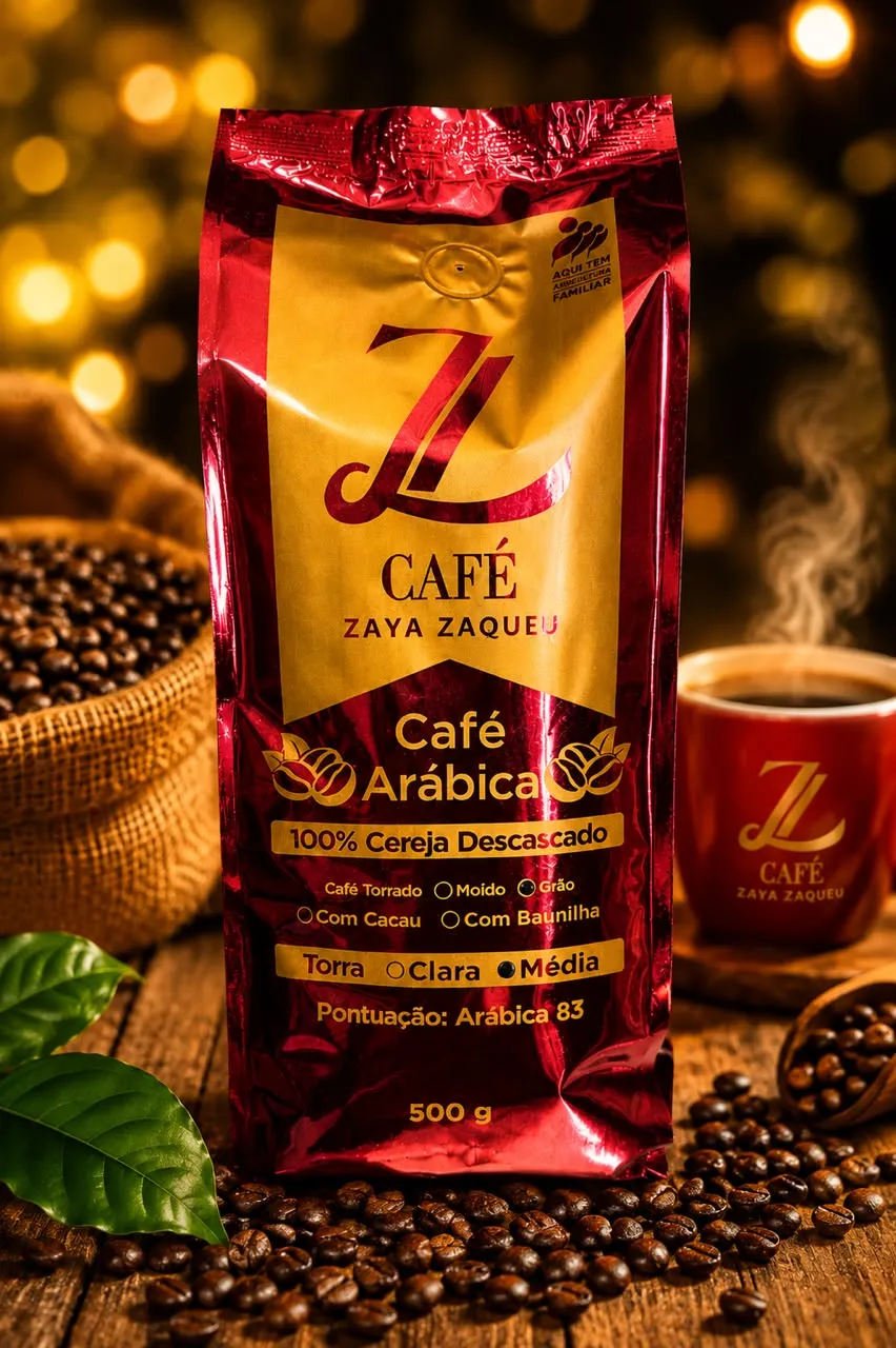 Café Especial em Grãos 100% Arábica – Torra Média 500g
