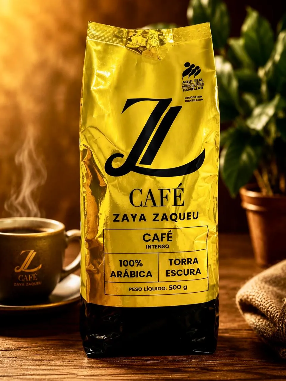 Café Intenso moído 100% Arábica – Torra Escura 500g